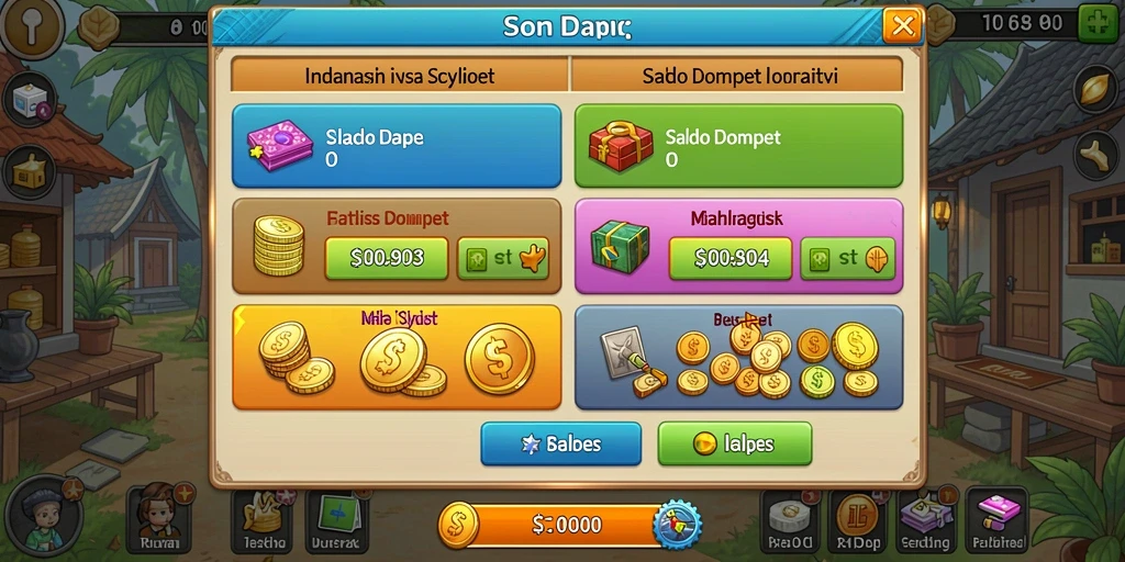 Tangkapan layar dari salah satu misi menarik dalam permainan.