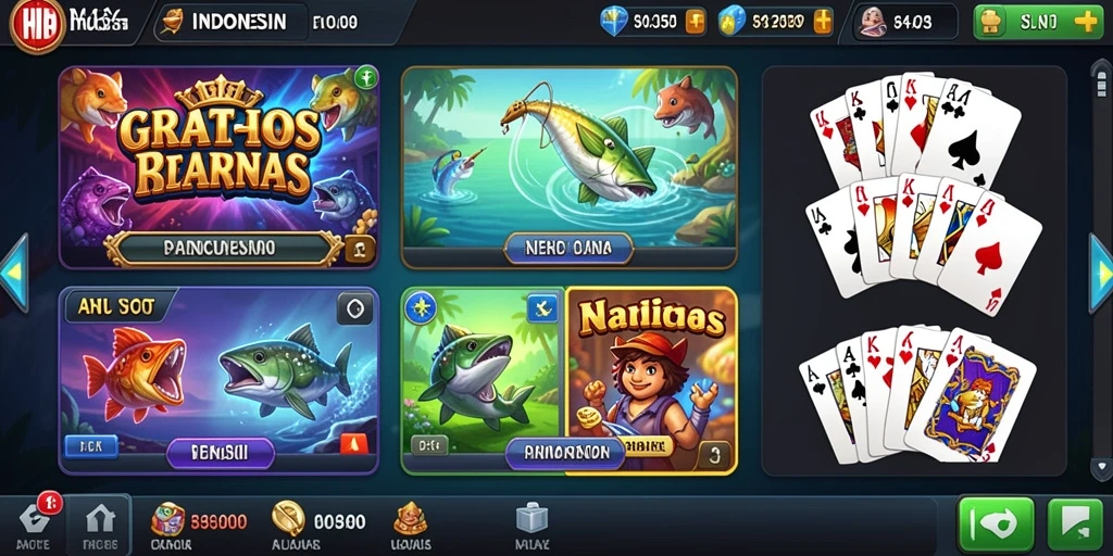 Ragam mini-game yang tersedia untuk dimainkan.