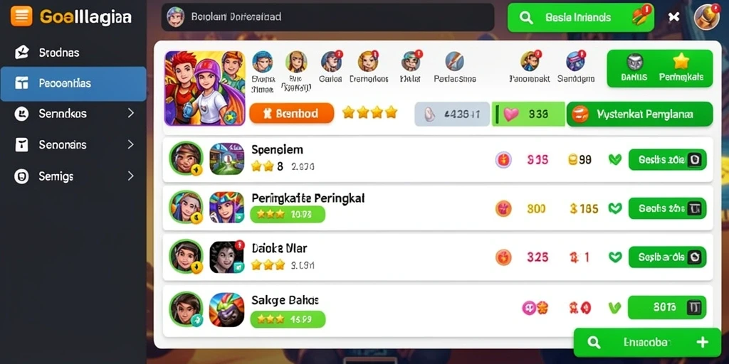 Pengalaman multiplayer yang seru dan kompetitif.