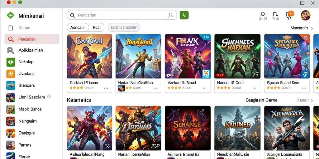 Grafis yang menawan dan telah diperbarui secara berkala.