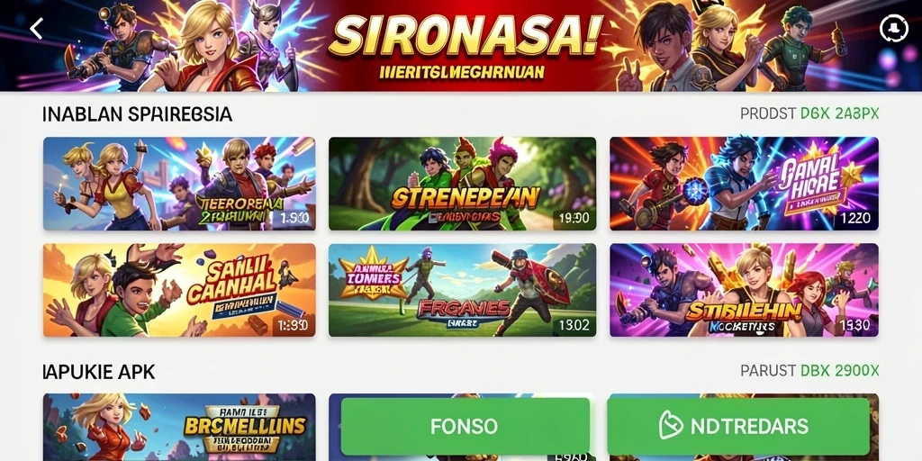 Grafis yang memukau dengan efek suara yang imersif.