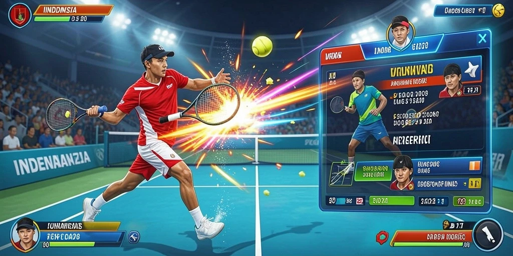 Visual menakjubkan dari dunia petualangan RAJACORC.
