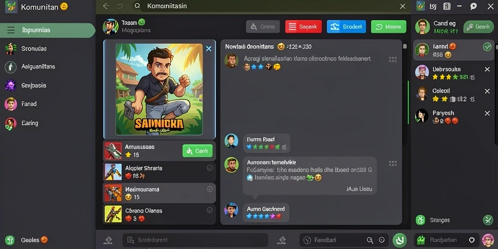 Mode multiplayer yang memungkinkan bermain bersama teman.