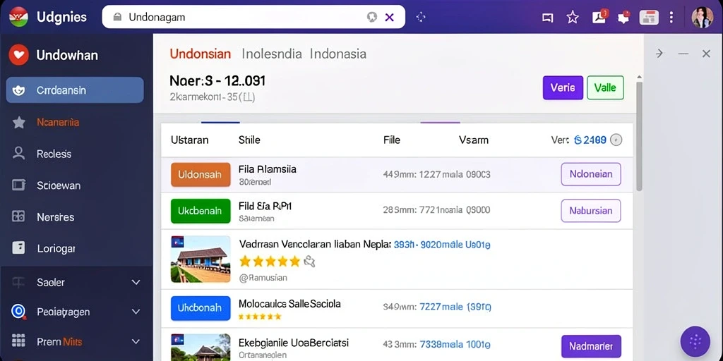 Antarmuka yang user-friendly dan mudah dinavigasi.